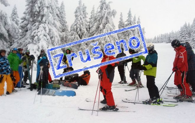 lyžařský kurz - zrušeno
